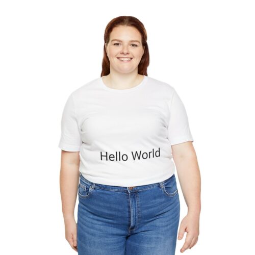 Unisex Jersey Short Sleeve Tee - Image 7