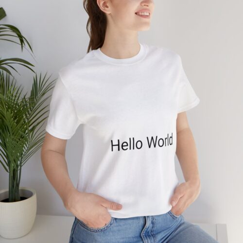 Unisex Jersey Short Sleeve Tee - Image 9